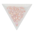 Briolettes Glasperlen mit seitlichem Loch 13x6 mm - Peach Puff - PerlineBeads SA