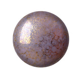 Cabochon par Puca® - 18 mm - Opaque Amethyst Bronze - PerlineBeads SA