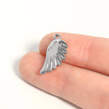 Charm - Anhänger Engelsflügel - Edelstahl PVD - PerlineBeads SA