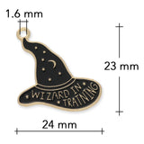 Charm / Anhänger Halloween “Hexenhut” - PerlineBeads