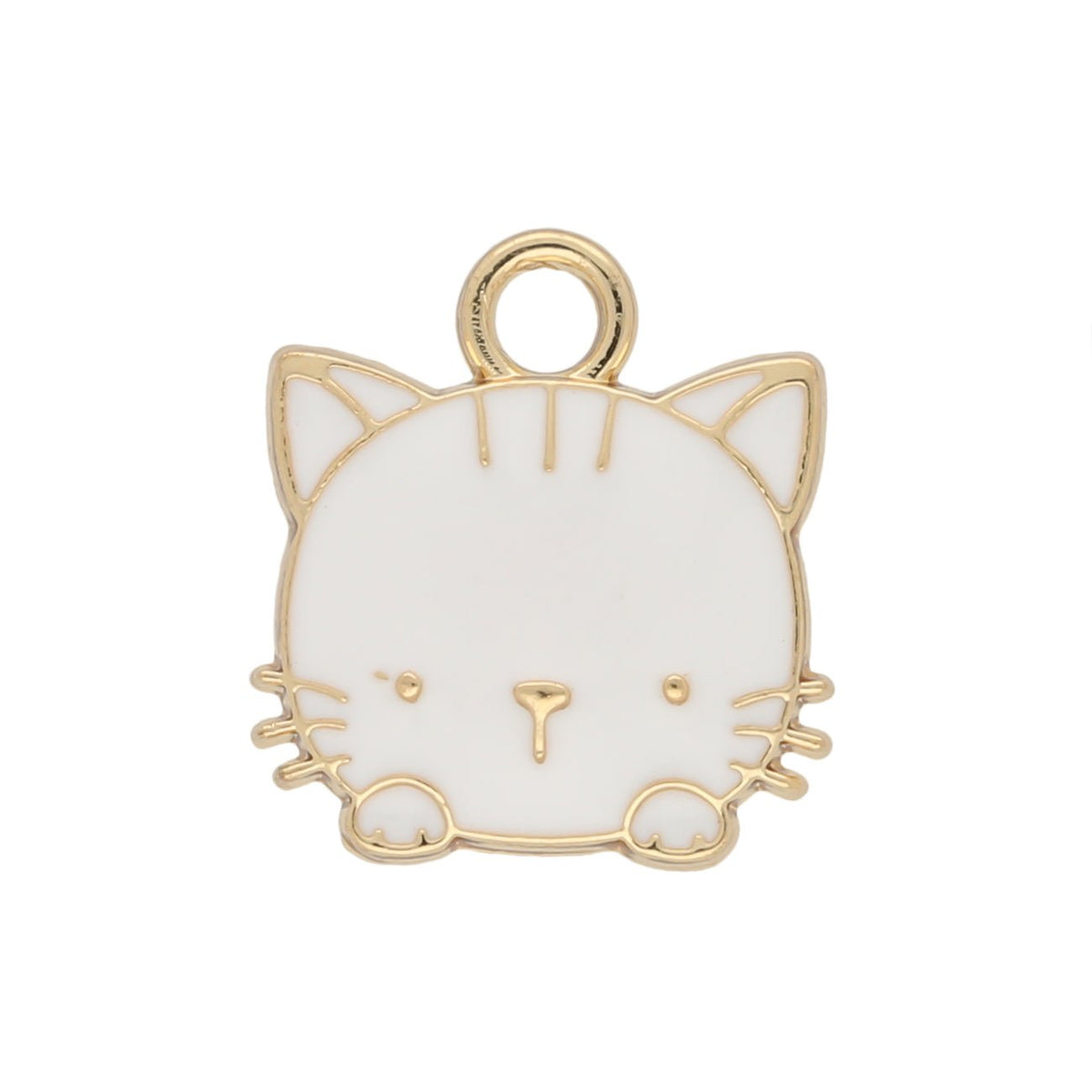Charm / Anhänger “Katzenkopf” - PerlineBeads
