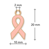 Charm / Anhänger “Pink Ribbon" - PerlineBeads
