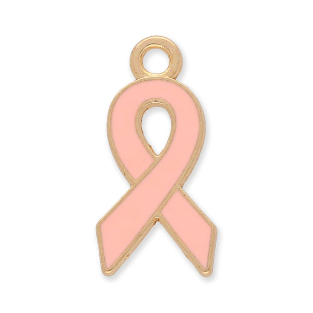 Charm / Anhänger “Pink Ribbon" - PerlineBeads
