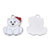 Charm / Anhänger Weihnachten “Bär” - PerlineBeads SA
