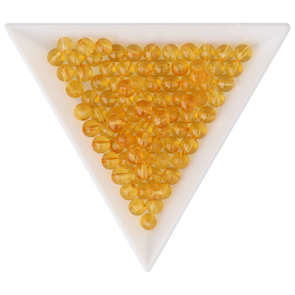 Citrin Perlen · rund · 4 mm - PerlineBeads SA