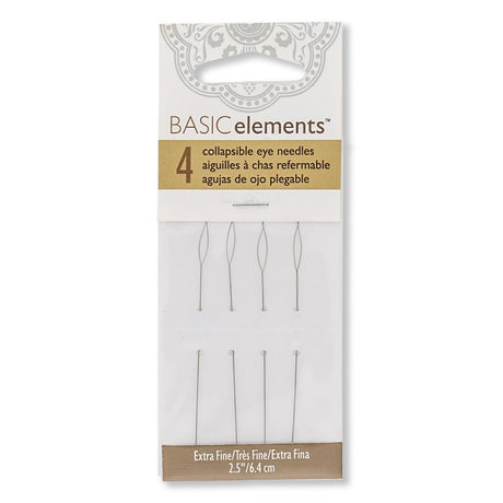 Collapsible Eye Needles – Extra Fine - PerlineBeads SA