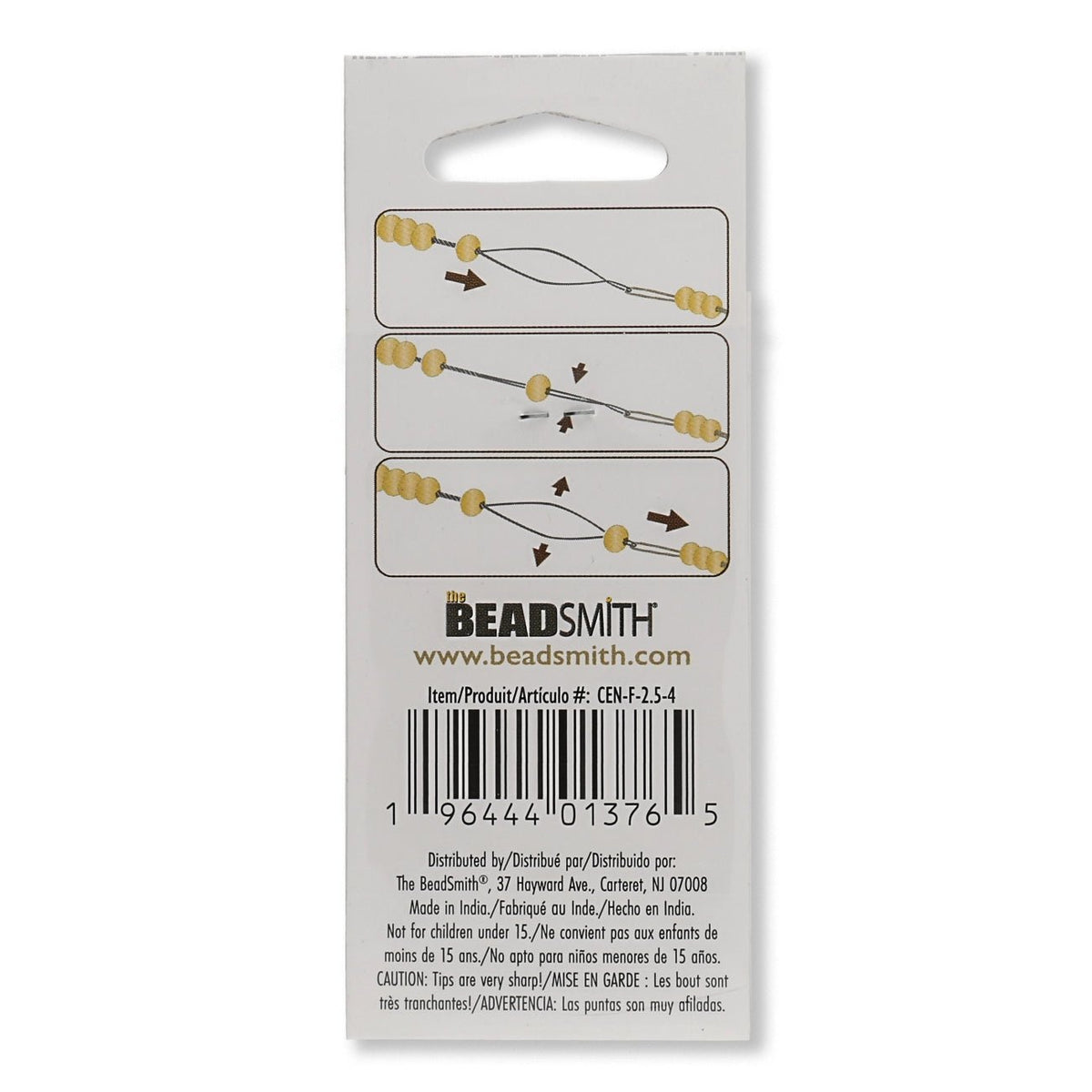 Collapsible Eye Needles – Fine - PerlineBeads SA