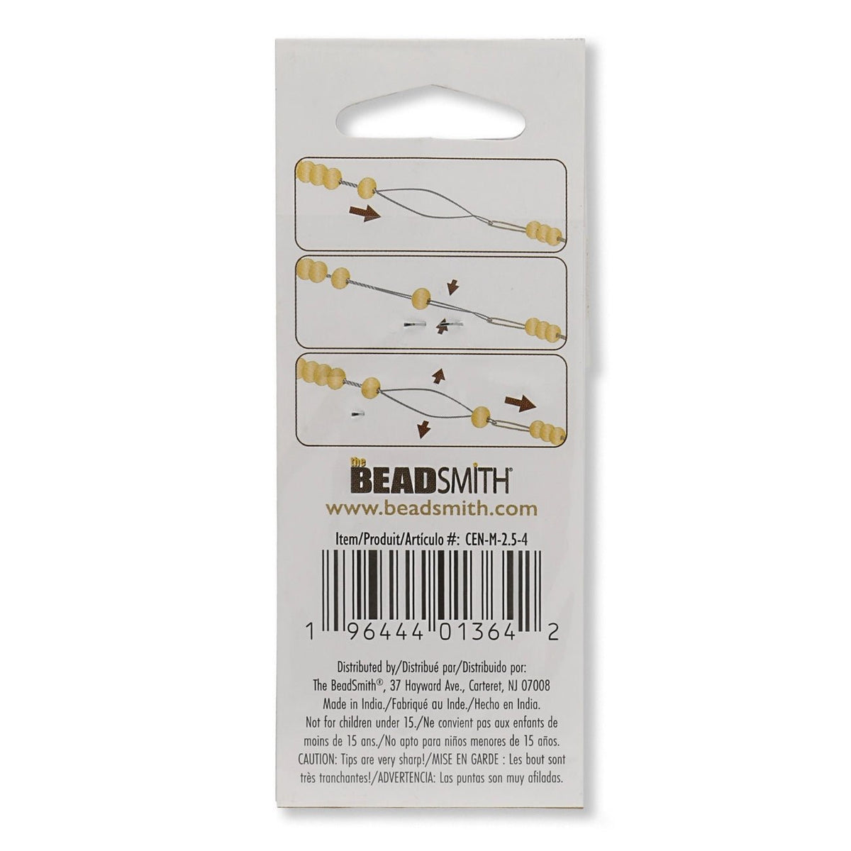 Collapsible Eye Needles – Medium - PerlineBeads SA