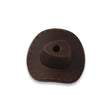 Cowboyhut Silikonperle • Coconut Brown - PerlineBeads SA