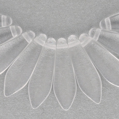 Dagger Bead 1 - Loch - Crystal - PerlineBeads SA