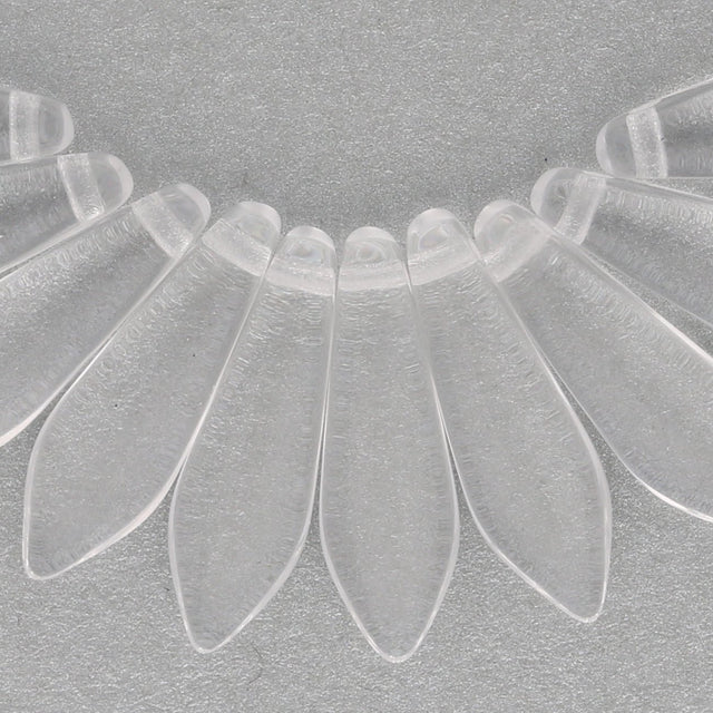 Dagger Bead 1 - Loch - Crystal - PerlineBeads SA