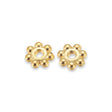 Daisy Spacer Perlen 4 mm - Farbe Gold - PerlineBeads