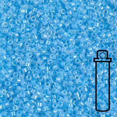 Delica 11/0 - DB2039 - Luminous Ocean Blue - PerlineBeads