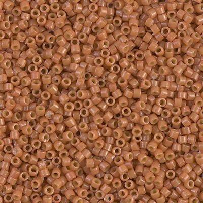 Delica 11/0 - DB2107 - Duracoat Opaque Cedar - PerlineBeads SA