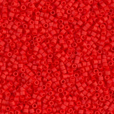 Delica 11/0 - DB757 - Matte Opaque Light Siam - PerlineBeads SA