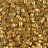 Delica 8/0 - DBL - 1832 - Duracoat Galvanized Gold - PerlineBeads SA
