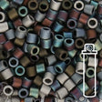 Delica 8/0 - DBL - MIX24 - Mix Matte Heavy Metals - PerlineBeads SA
