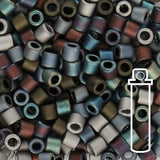 Delica 8/0 - DBL - MIX24 - Mix Matte Heavy Metals - PerlineBeads SA
