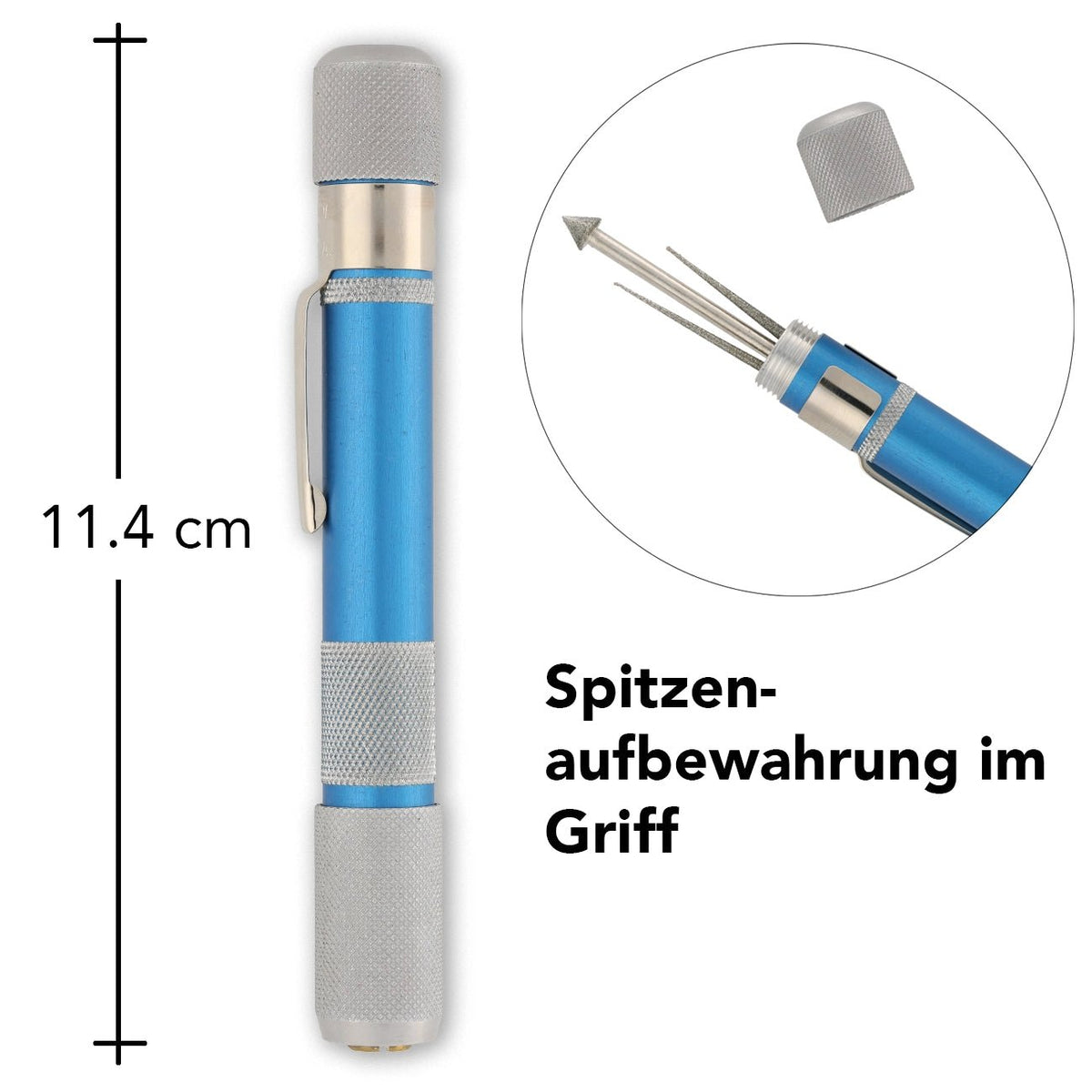 DELUXE Diamantbeschichtetes Perlbohrer - Set – Für perfekte Perlenlöcher - PerlineBeads SA