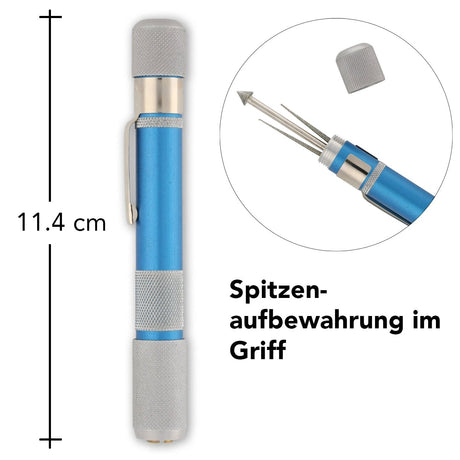 DELUXE Diamantbeschichtetes Perlbohrer - Set – Für perfekte Perlenlöcher - PerlineBeads SA