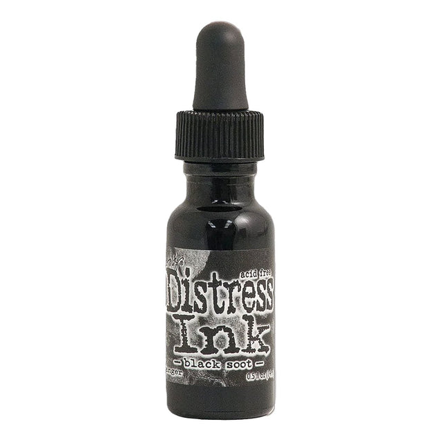 Distress Oxide Re - Inker - Black Soot - PerlineBeads SA