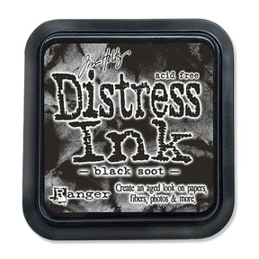 Distress Oxide Stempelkissen - Black Soot - PerlineBeads SA