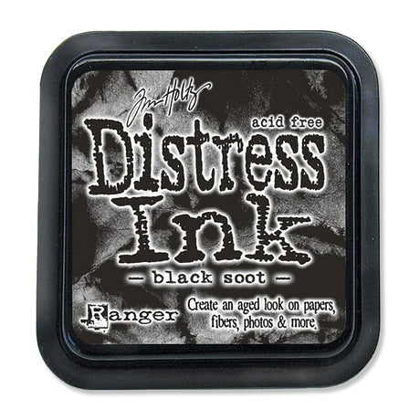 Distress Oxide Stempelkissen - Black Soot - PerlineBeads SA