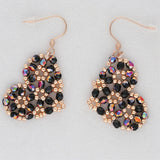 DIY Schmuck - Kit „Noir Aurora“ – Statement - Ohrringe - PerlineBeads SA