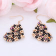 DIY Schmuck - Kit „Noir Aurora“ – Statement - Ohrringe - PerlineBeads SA