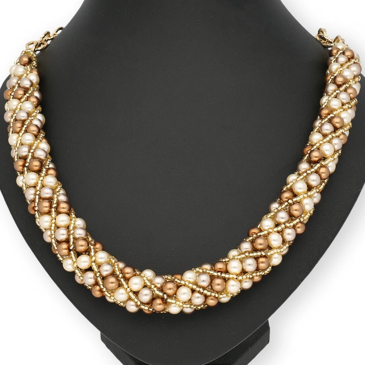 DIY - Set Torchon: Spiralkette aus böhmischen Glasperlen - PerlineBeads SA