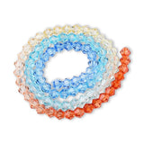 Doppelkegel aus Glas ⋅ 6 mm ⋅ Summer Horinzon - PerlineBeads SA