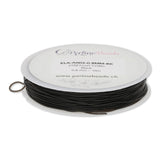 Elastischen Faden Stretchy Cord 0,8 mm - Schwarz - PerlineBeads SA