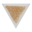 Facettierte Glas - Rondellen 3x2 mm – Goldenrod AB - PerlineBeads SA