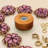 Faden S-Lon AA (Tex 35) - Gold - PerlineBeads SA