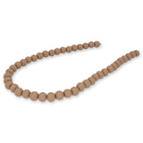 Farbige Holzperlen – ca. Ø 10 mm - Braun - PerlineBeads SA