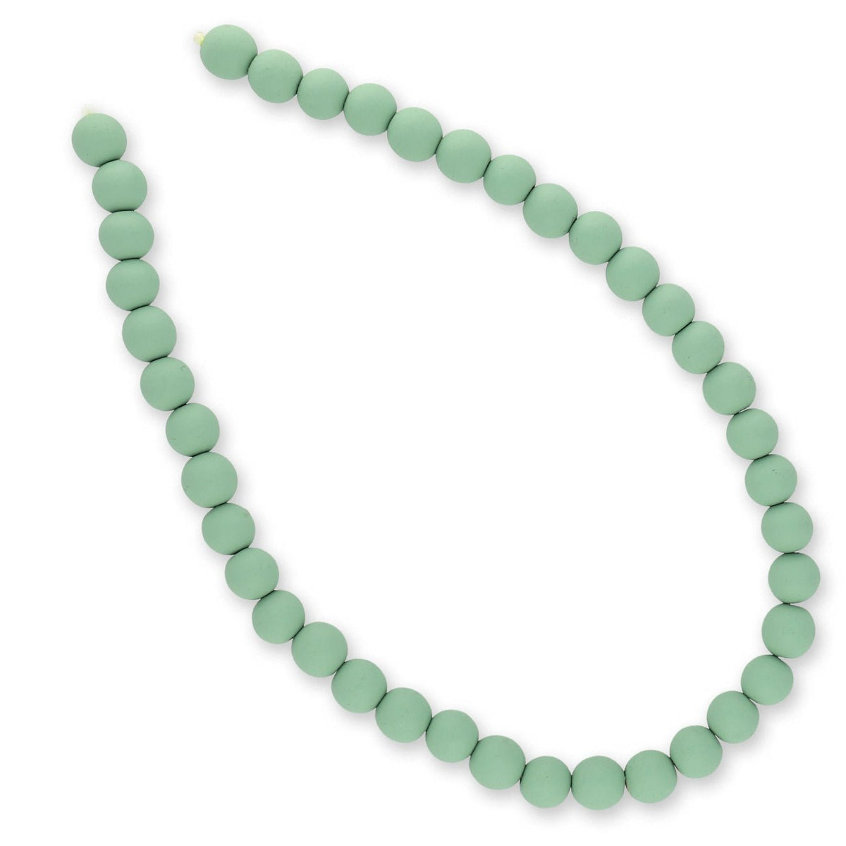 Farbige Holzperlen – ca. Ø 10 mm - Hellgrün - PerlineBeads SA