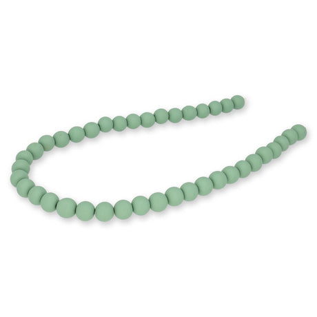 Farbige Holzperlen – ca. Ø 10 mm - Hellgrün - PerlineBeads SA