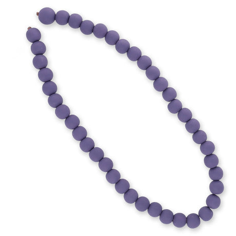 Farbige Holzperlen – ca. Ø 10 mm - Lavendel - PerlineBeads SA