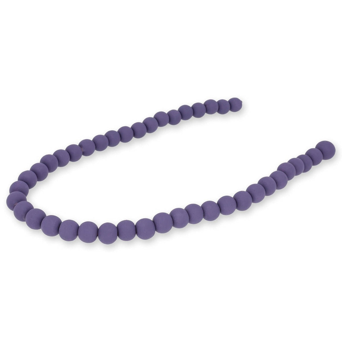 Farbige Holzperlen – ca. Ø 10 mm - Lavendel - PerlineBeads SA