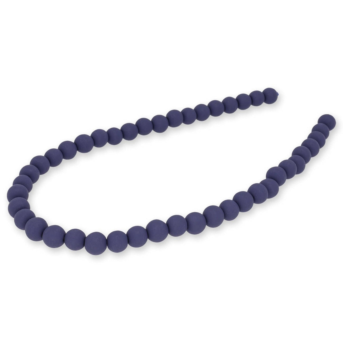 Farbige Holzperlen – ca. Ø 10 mm - Violett - PerlineBeads SA