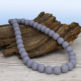 Farbige Holzperlen – ca. Ø 12 mm - Lavendel Hell - PerlineBeads SA