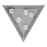 Filigrane Metallperlen rund | silberfarben | Ø ca. 10 mm | (5 Stk.) - PerlineBeads SA
