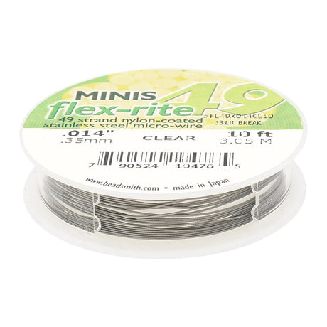 Flex - rite 49 minis – Clear (ersetzt Pearl Silver) - PerlineBeads SA