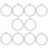Glas - Markierungsring - Farbe Silber (10 Stk.) - PerlineBeads SA