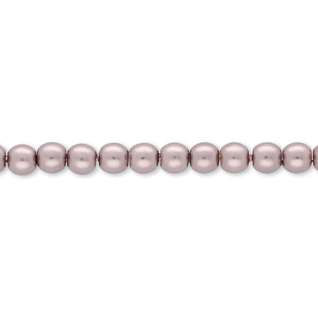 Glasperlen rund - 3 mm - Orchid - PerlineBeads SA