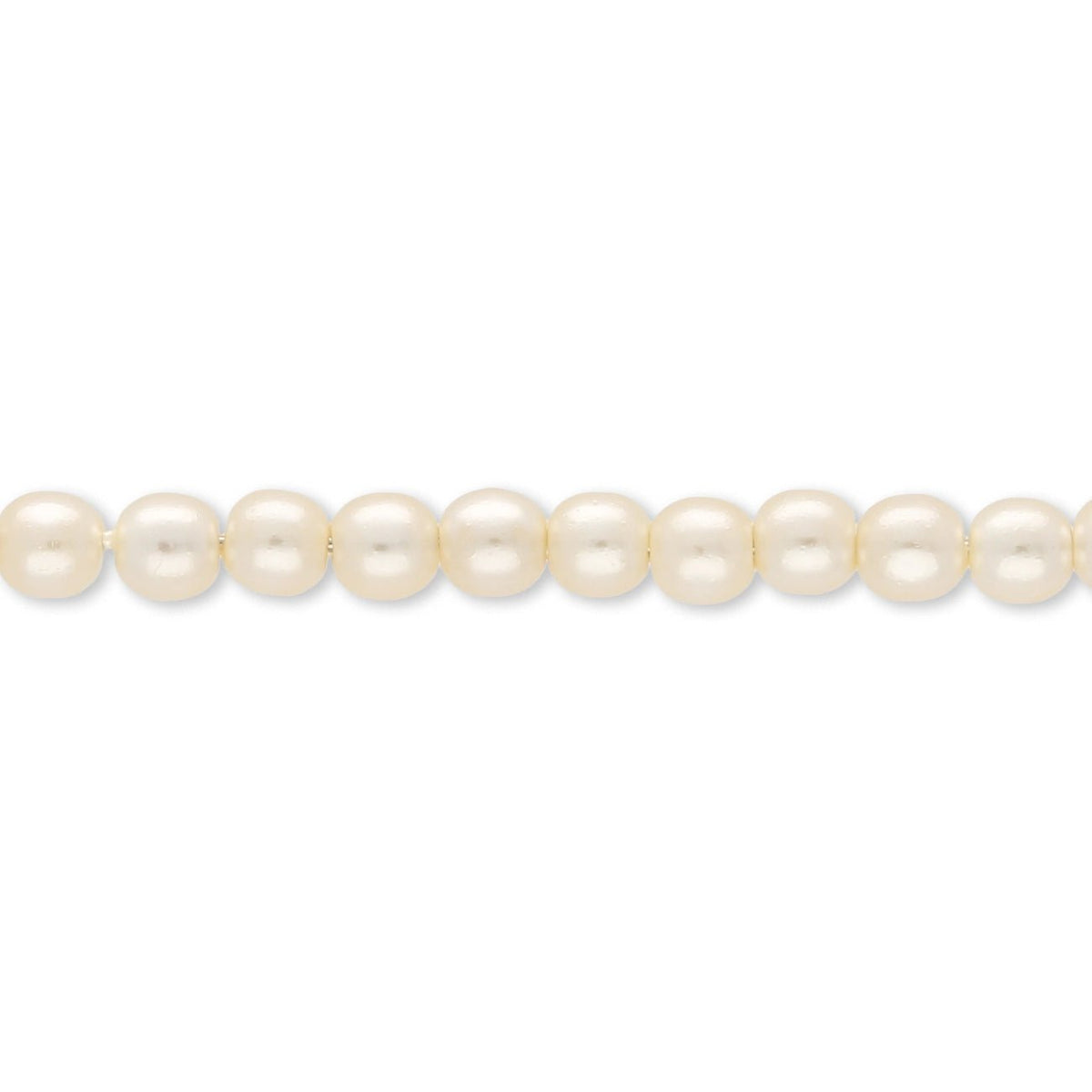 Glasperlen rund - 3 mm - Pearl Oyster - PerlineBeads SA