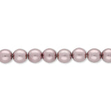 Glasperlen rund - 4 mm - Orchid - PerlineBeads SA