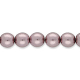Glasperlen rund - 6 mm - Orchid - PerlineBeads SA