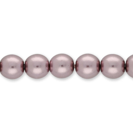 Glasperlen rund - 6 mm - Orchid - PerlineBeads SA