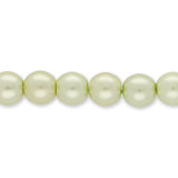 Glasperlen rund - 6 mm - Shiny Mint - PerlineBeads SA